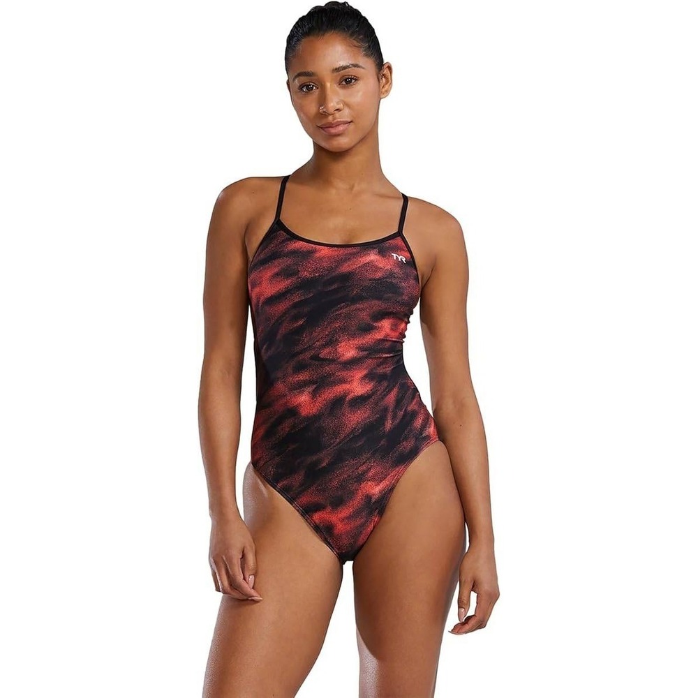 TYR Durafast Elite Trinityfit Athletic Training One-Piece Swimsuit Womens 26 NEW